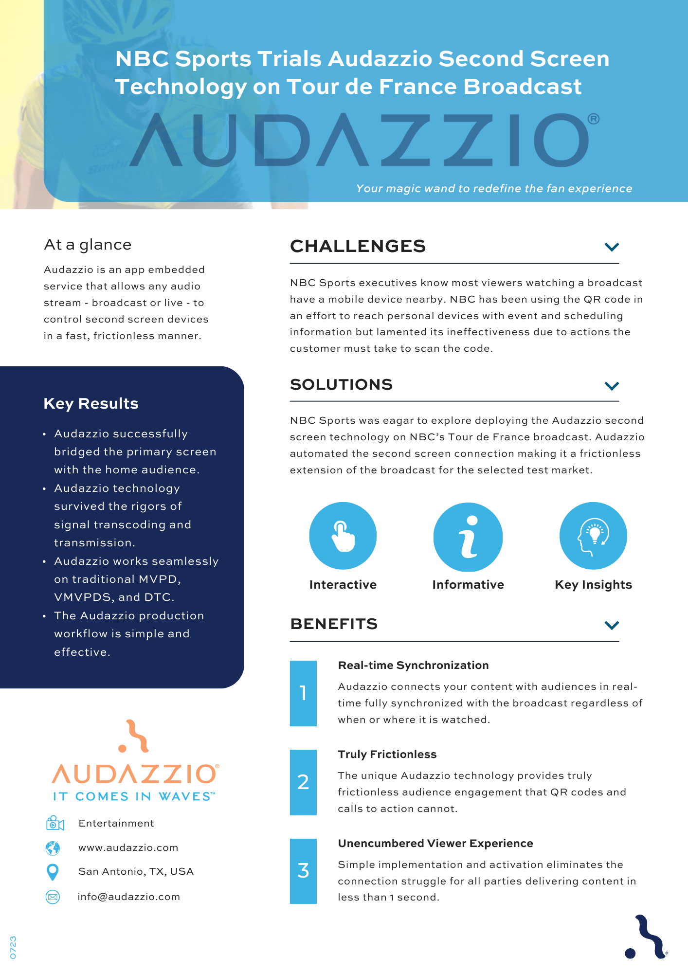 Audazzio USAS Case Study